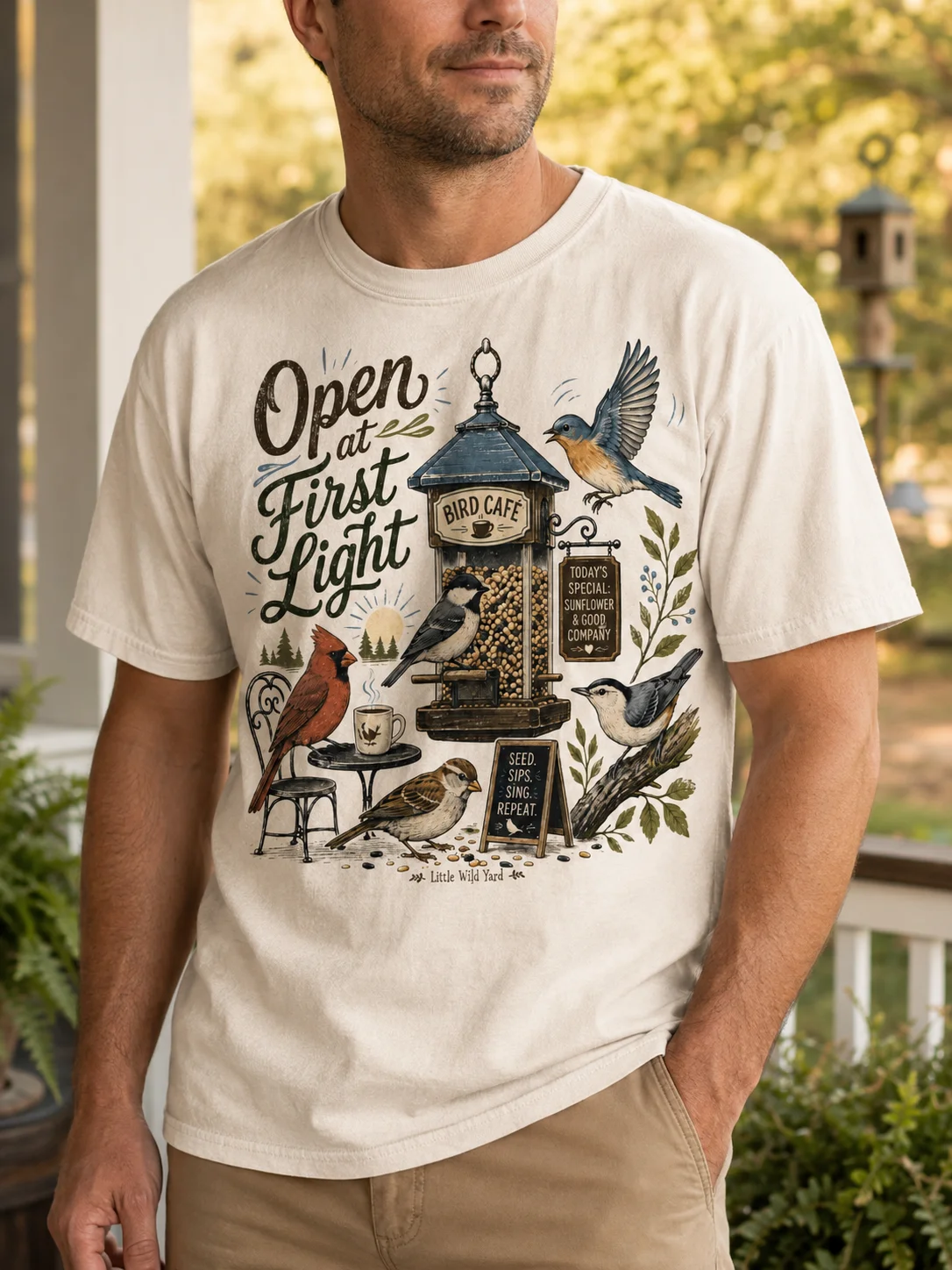 Open at First Light T-shirt product image (3)