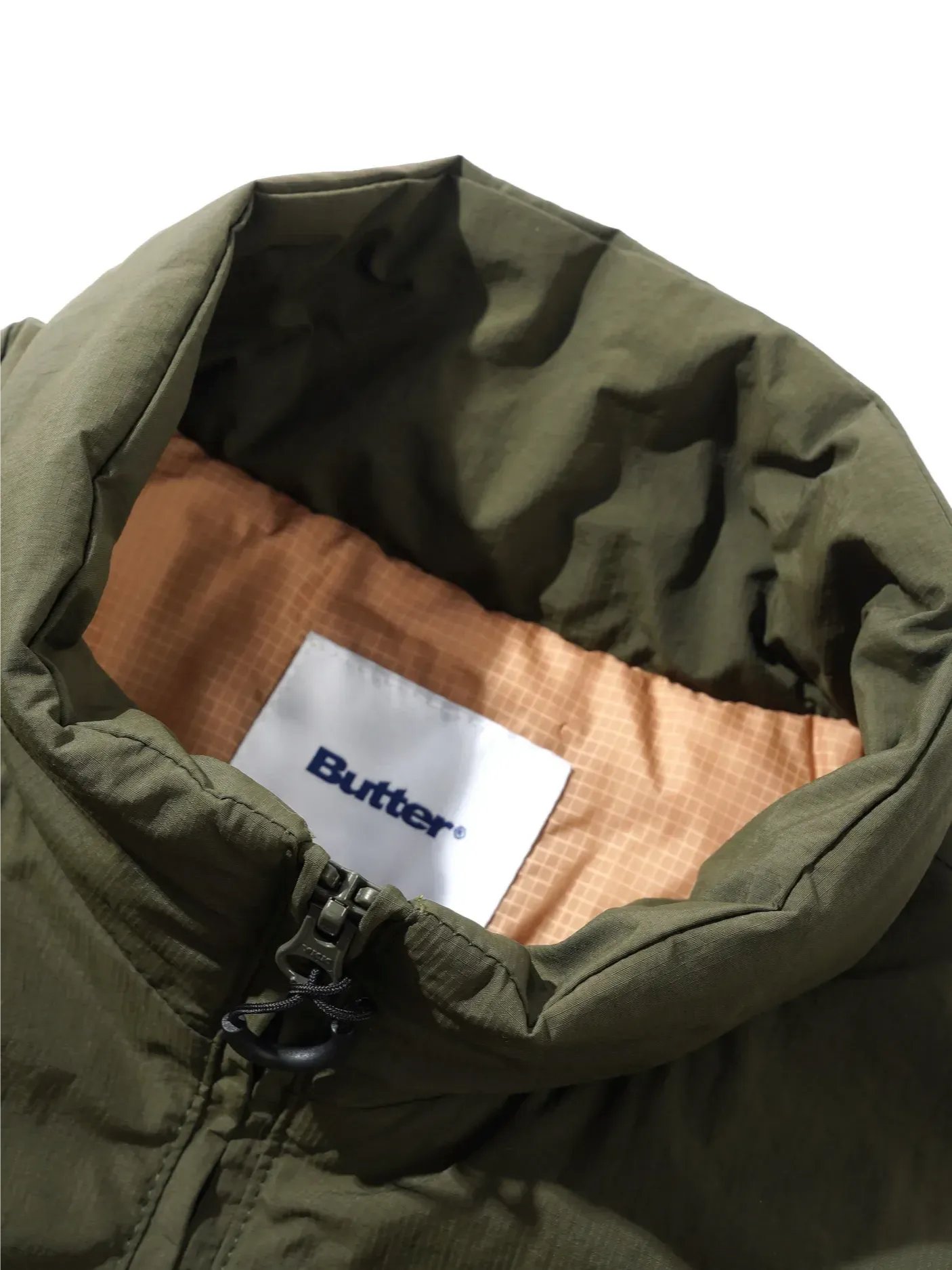 Dark Olive Terrain Puffer Jacket product image (3)