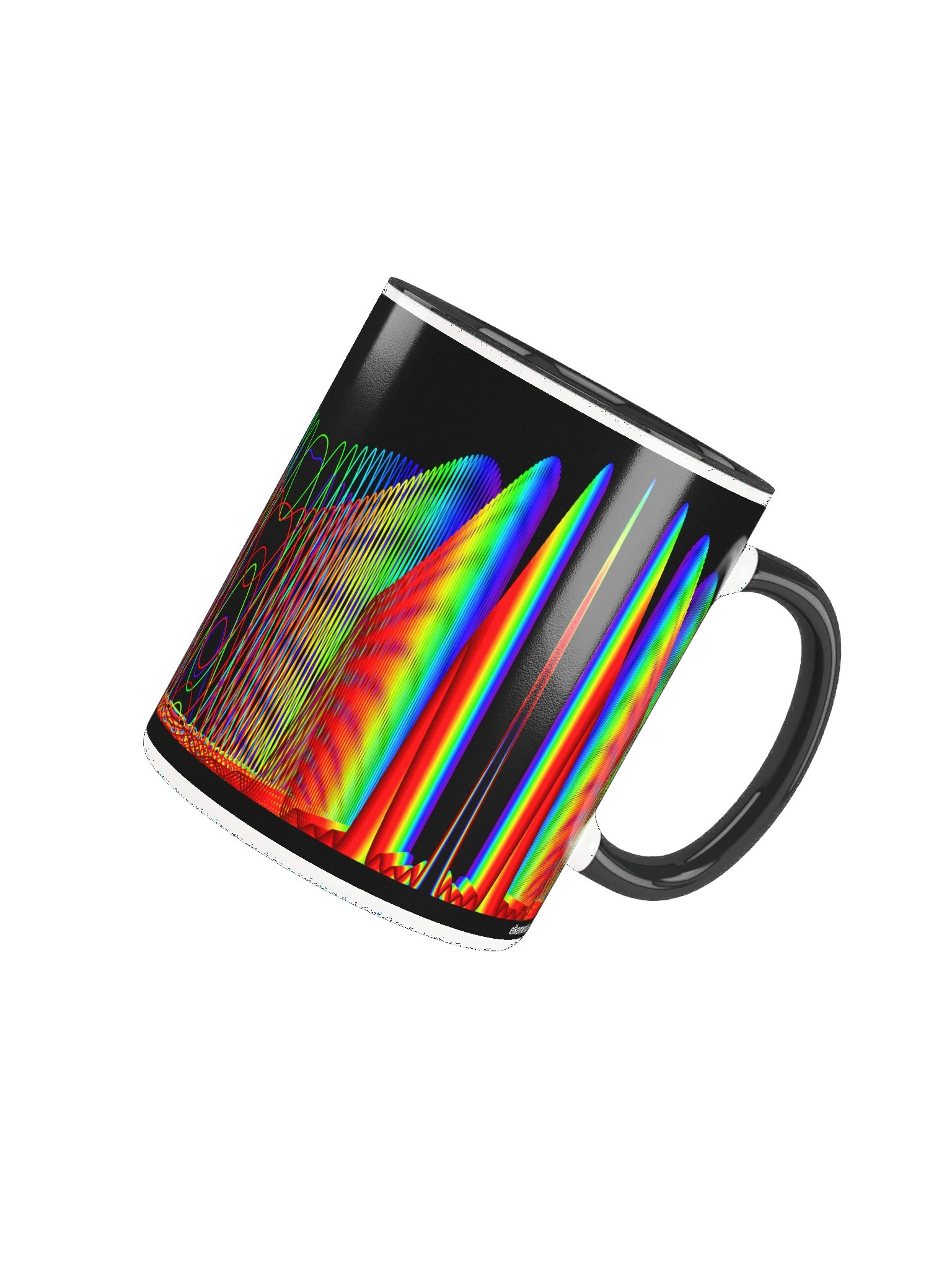 Stargate of Diffraction n=5 - Physics Art Mug product image (5)