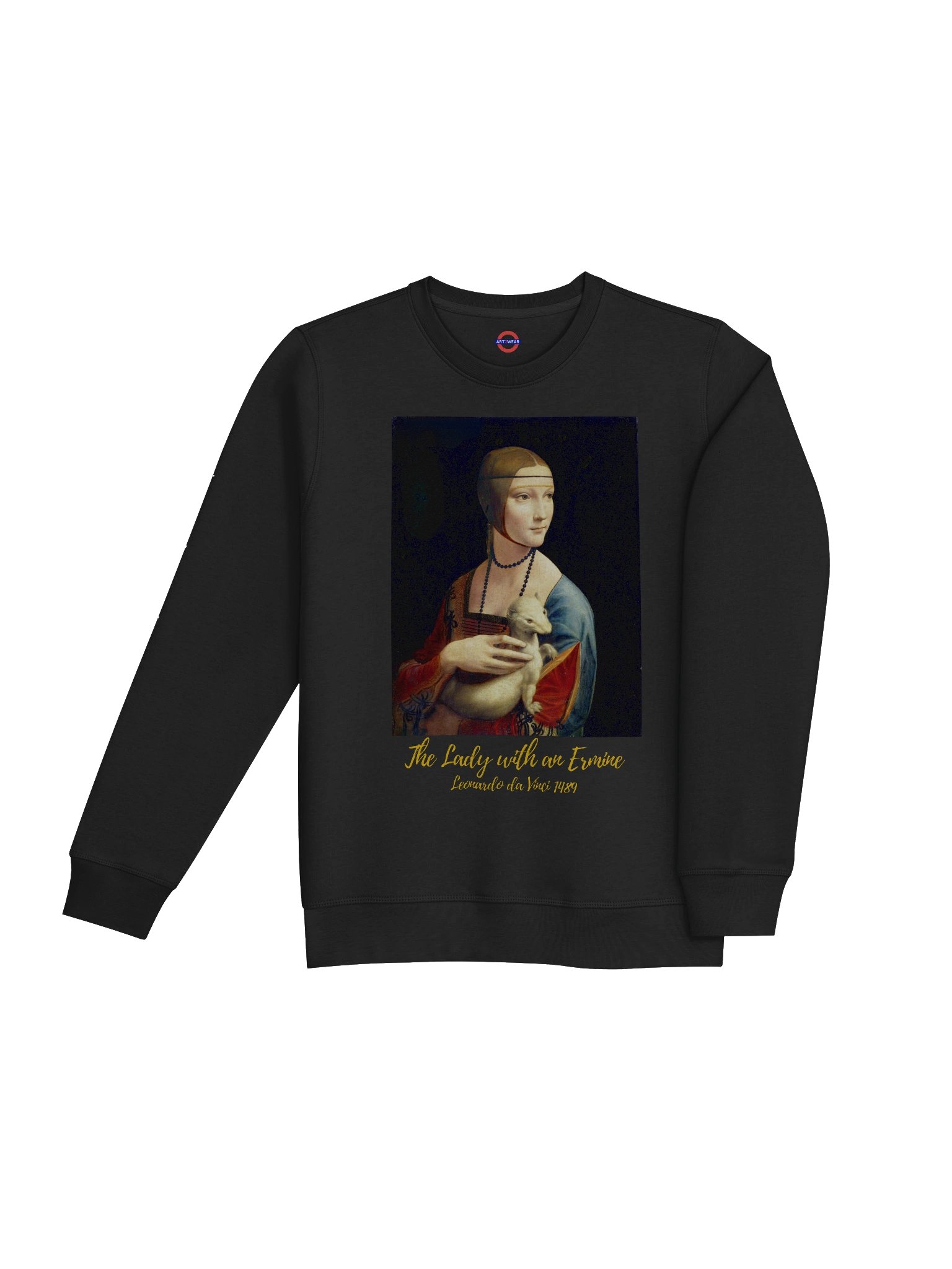 Mother and Child — Klimt-Inspired Wearable Art Sweatshirt product image (16)