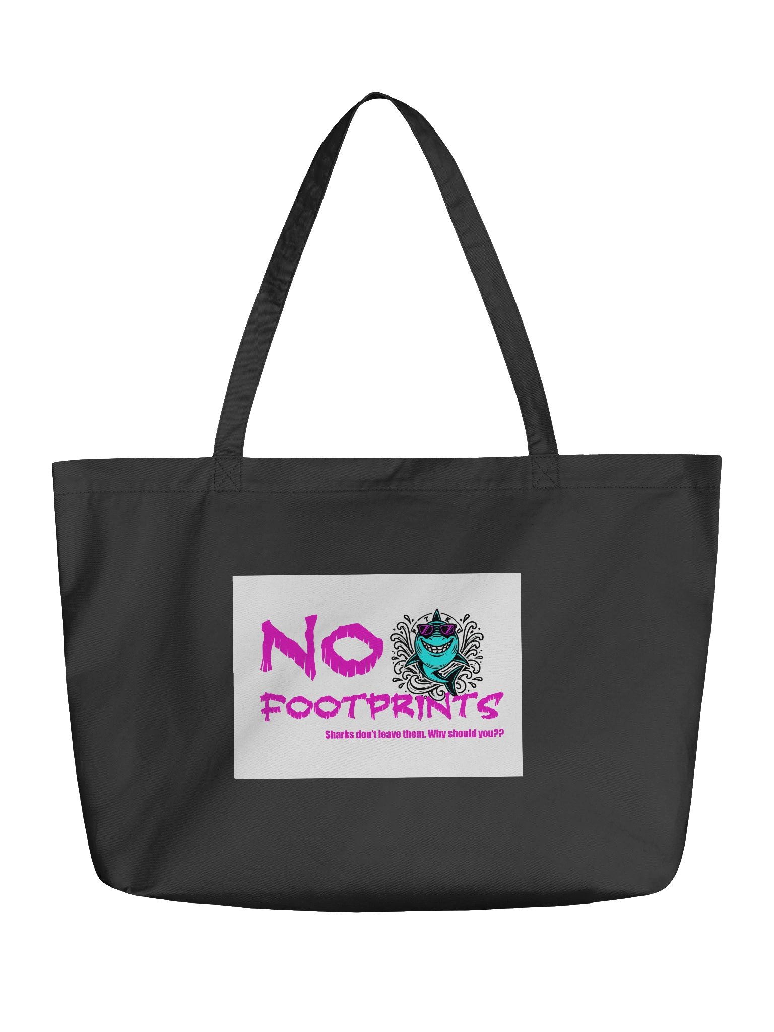 PTKU No Footprints Tote Bag product image (1)