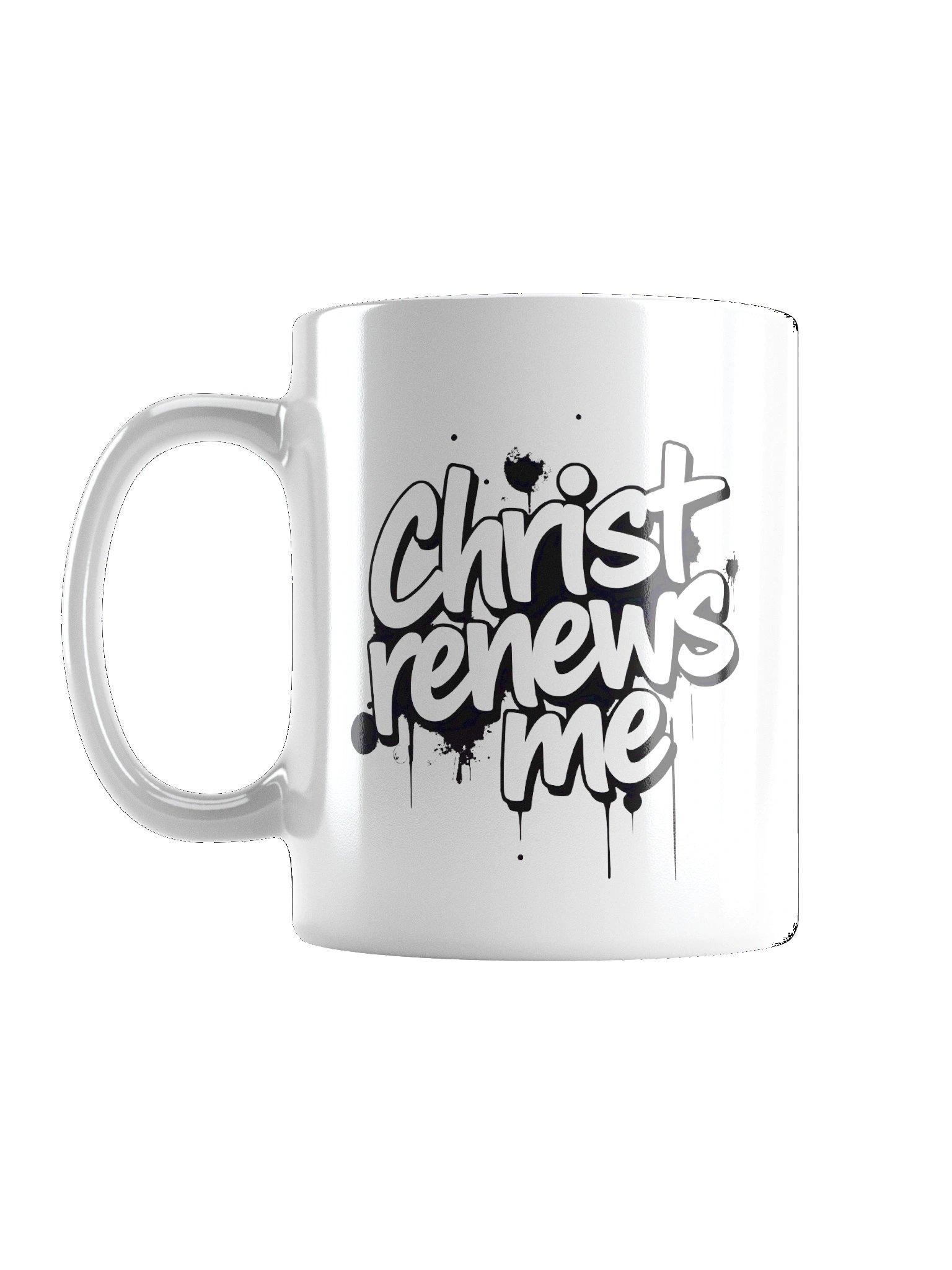 Christ Renews Me Graffiti Mug product image (2)