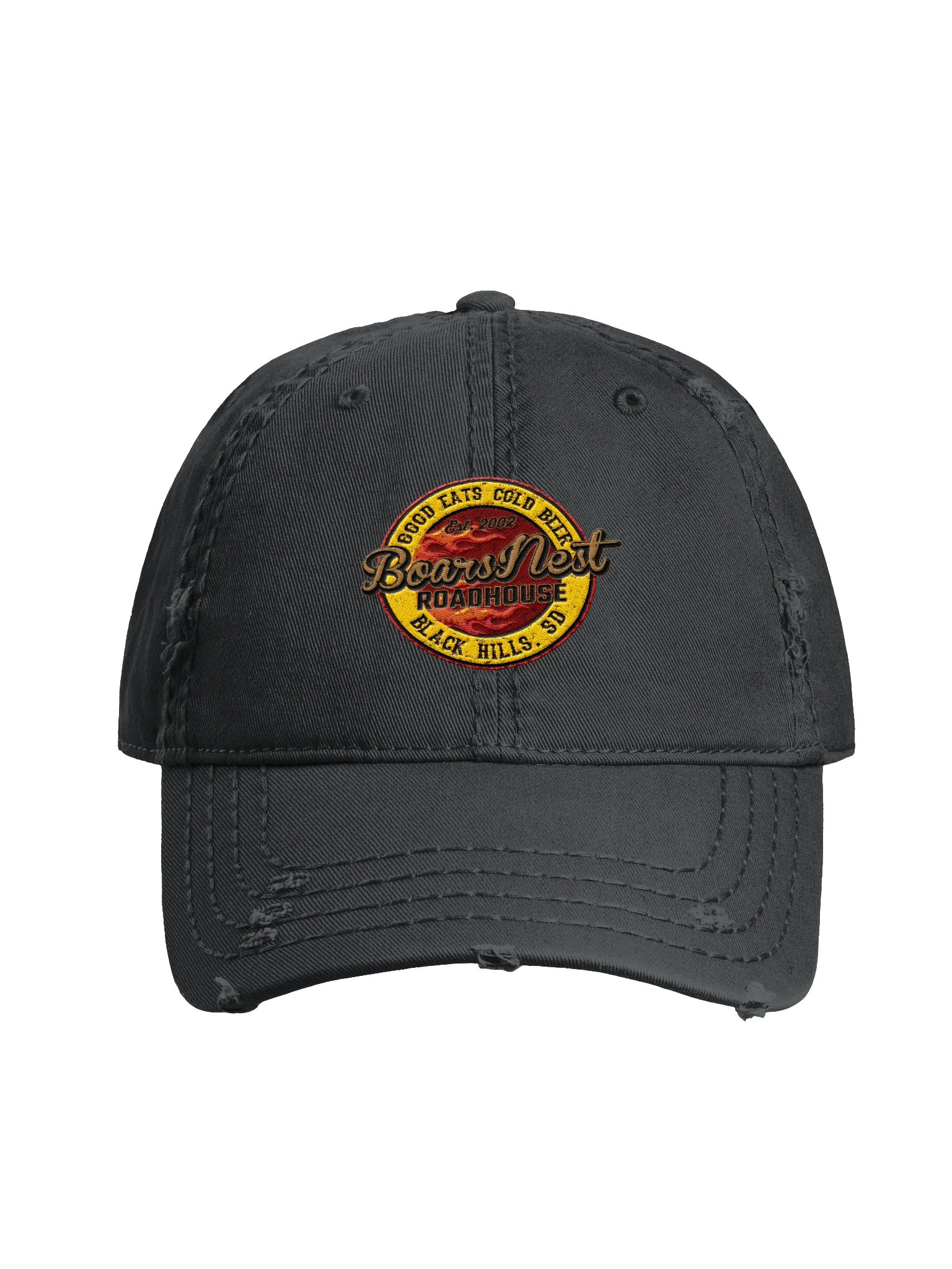 Rustic Roadhouse Distressed Dad Hat product image (2)