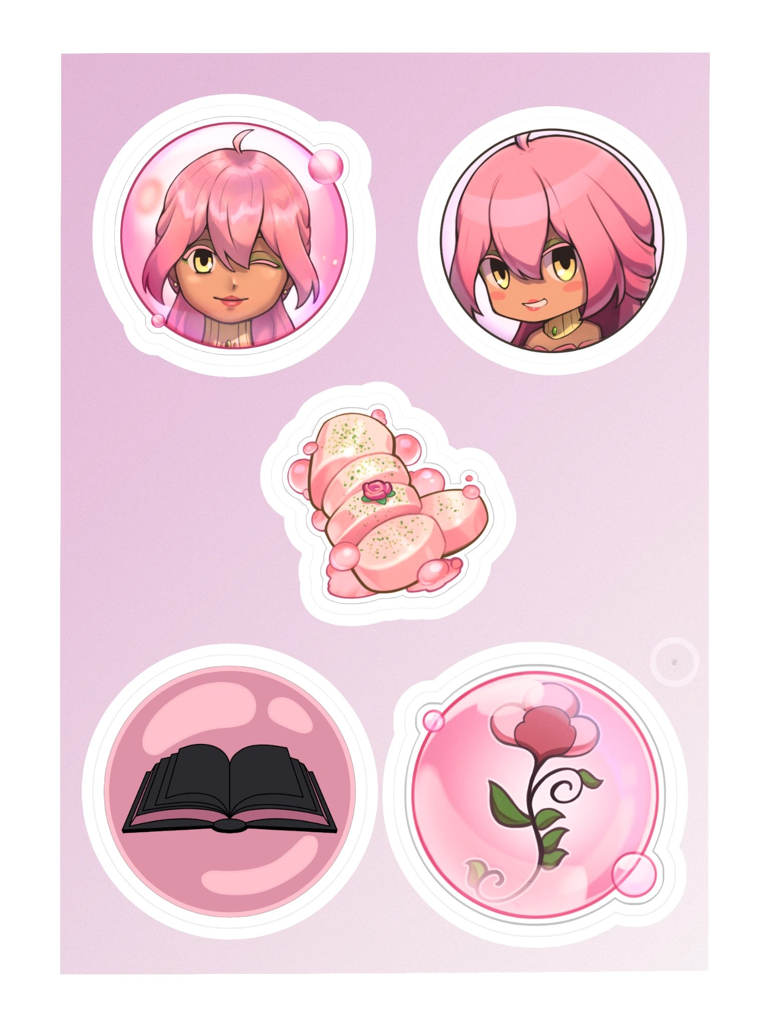 Hebridean: Marzipan Sticker Sheet product image (1)