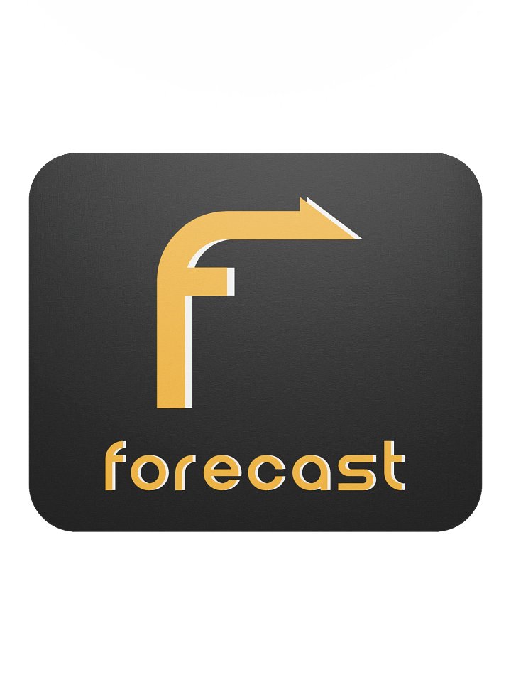 Forecast Mousepad Forecast Black product image (1)