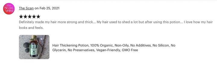 Hair Thickening Potion 100mL product image (2)