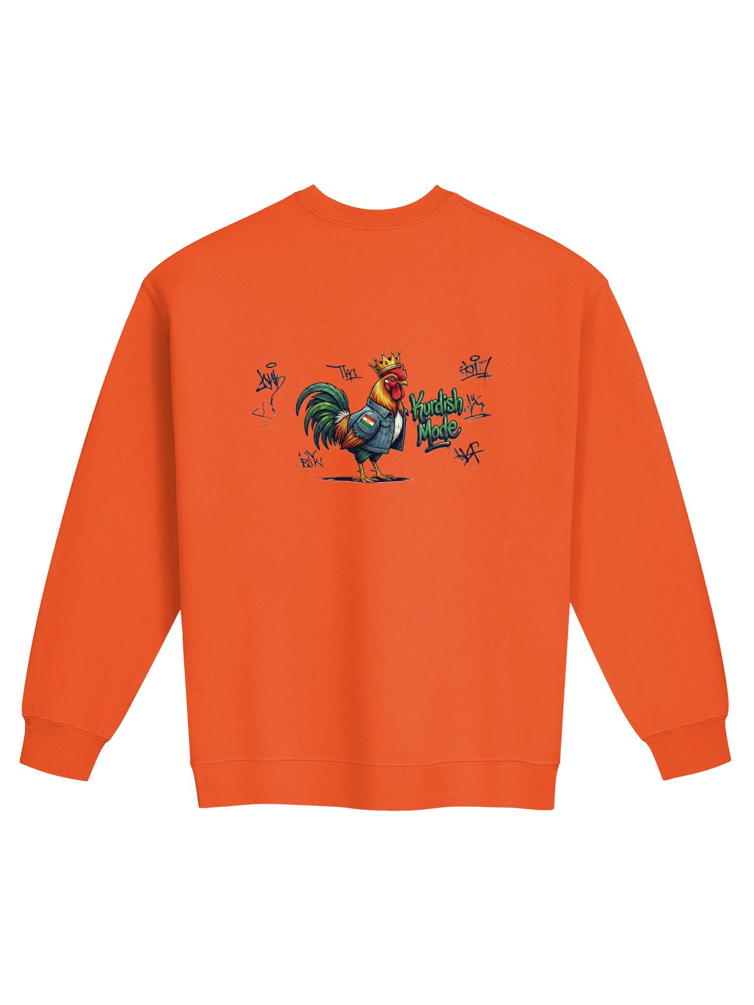 Kurdish Mode Rooster Crewneck Sweatshirt product image (18)