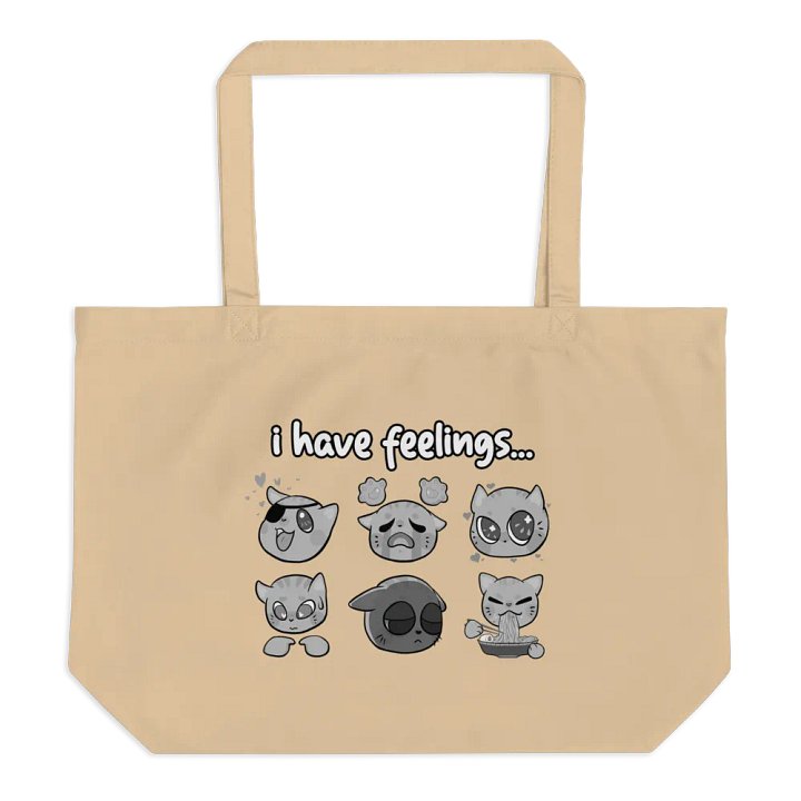 i have feelings... Tote Bag product image (1)