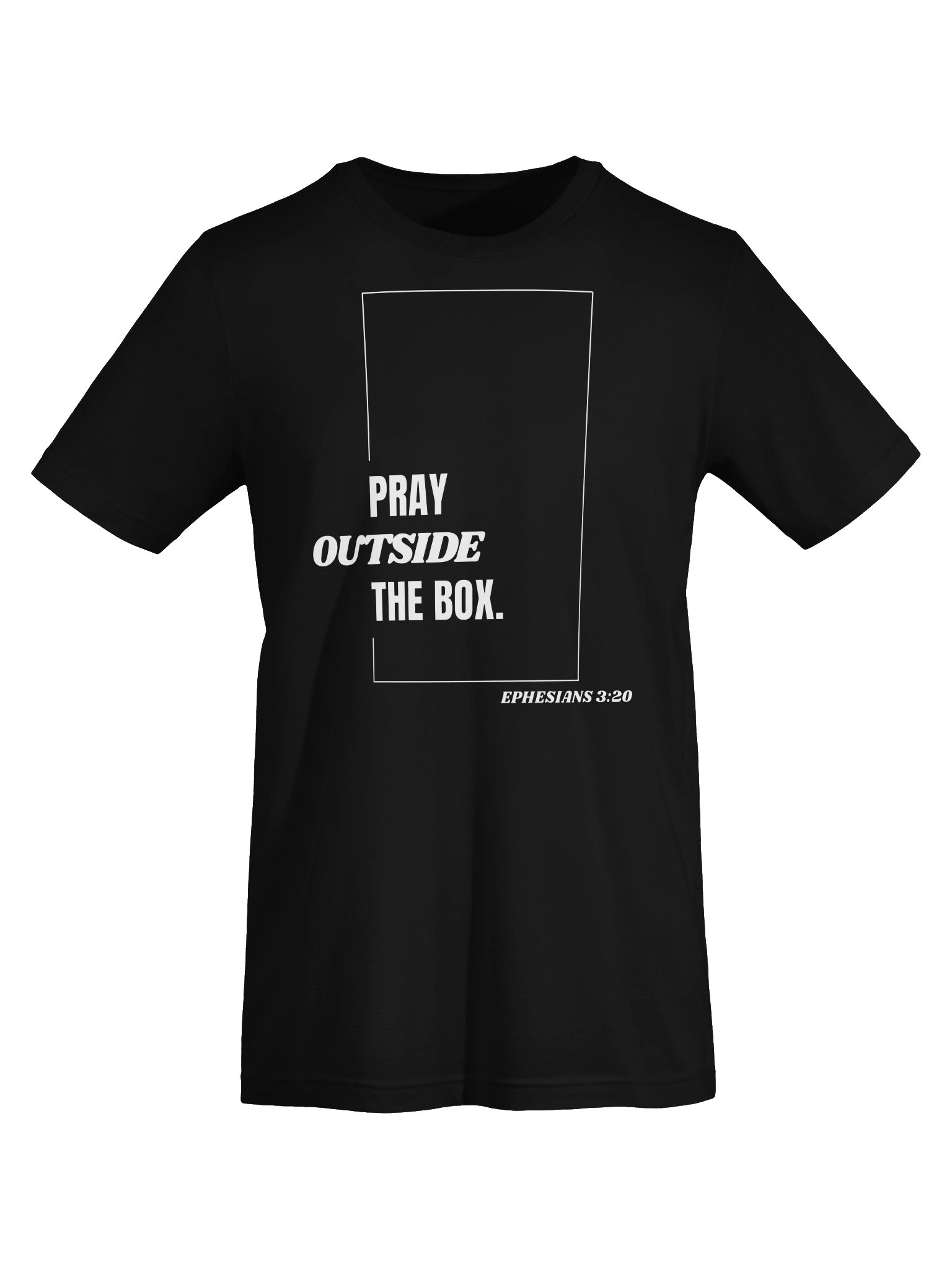 Pray Outside the Box Ephesians 3:20 Tee product image (5)