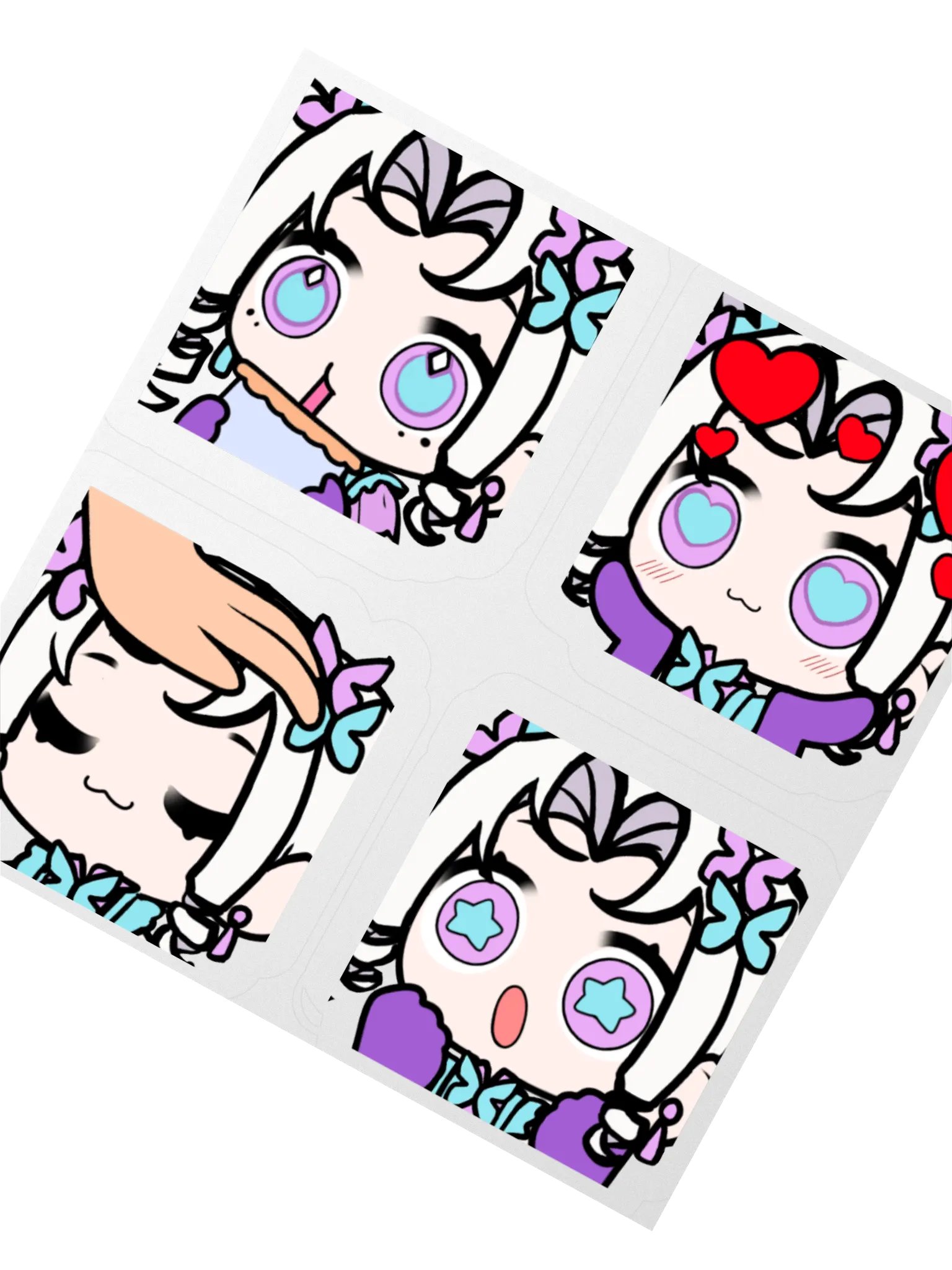 Pixie Emote Sticker Sheet 1 product image (2)