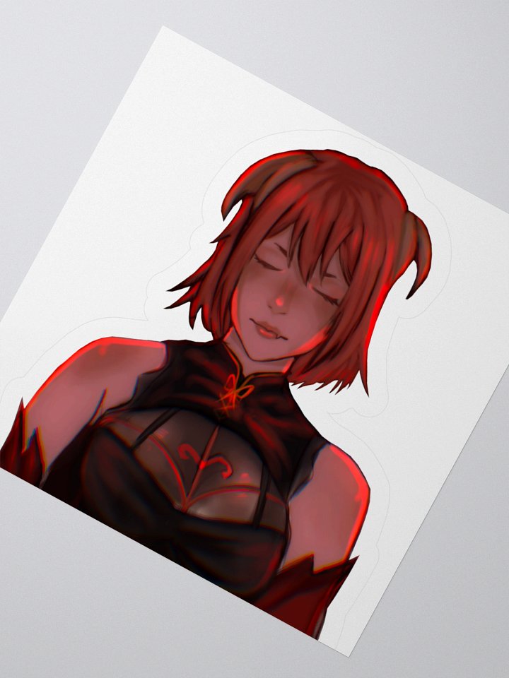 Crimson Horns Anime Sticker Set product image (3)