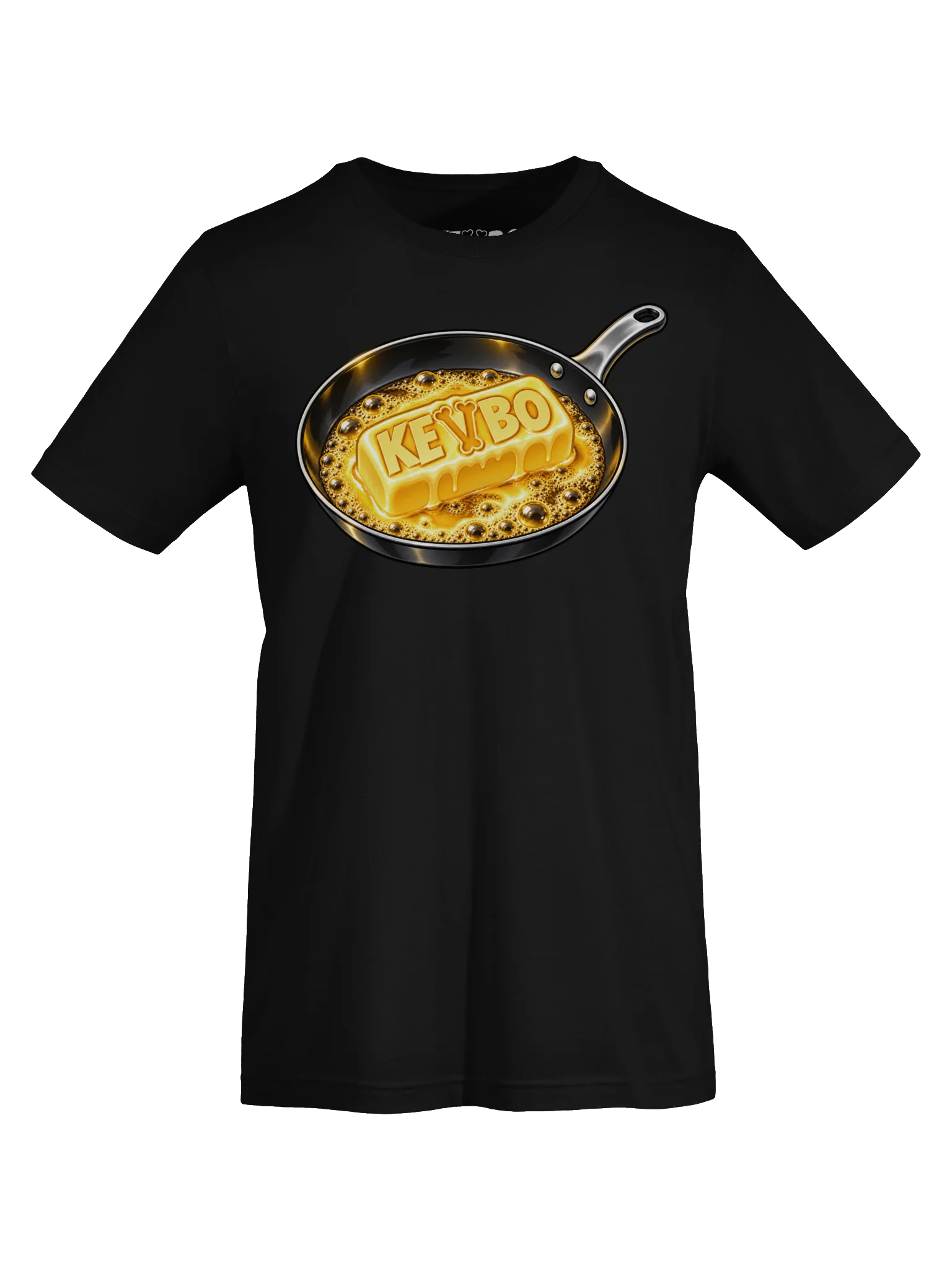 KEVBO X BUTTER "Sizzling Butter" ADULT Black T-Shirt product image (5)