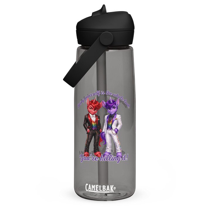 2026 Pride CamelBak Thrive® Flip Straw Water Bottle - You're Killing It! product image (1)