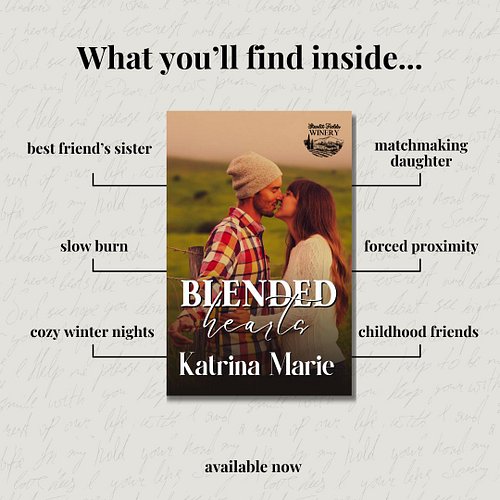 💕Loving her could cost him everything he already has.

Blended Hearts available now >> https://books2read.com/blendedhearts