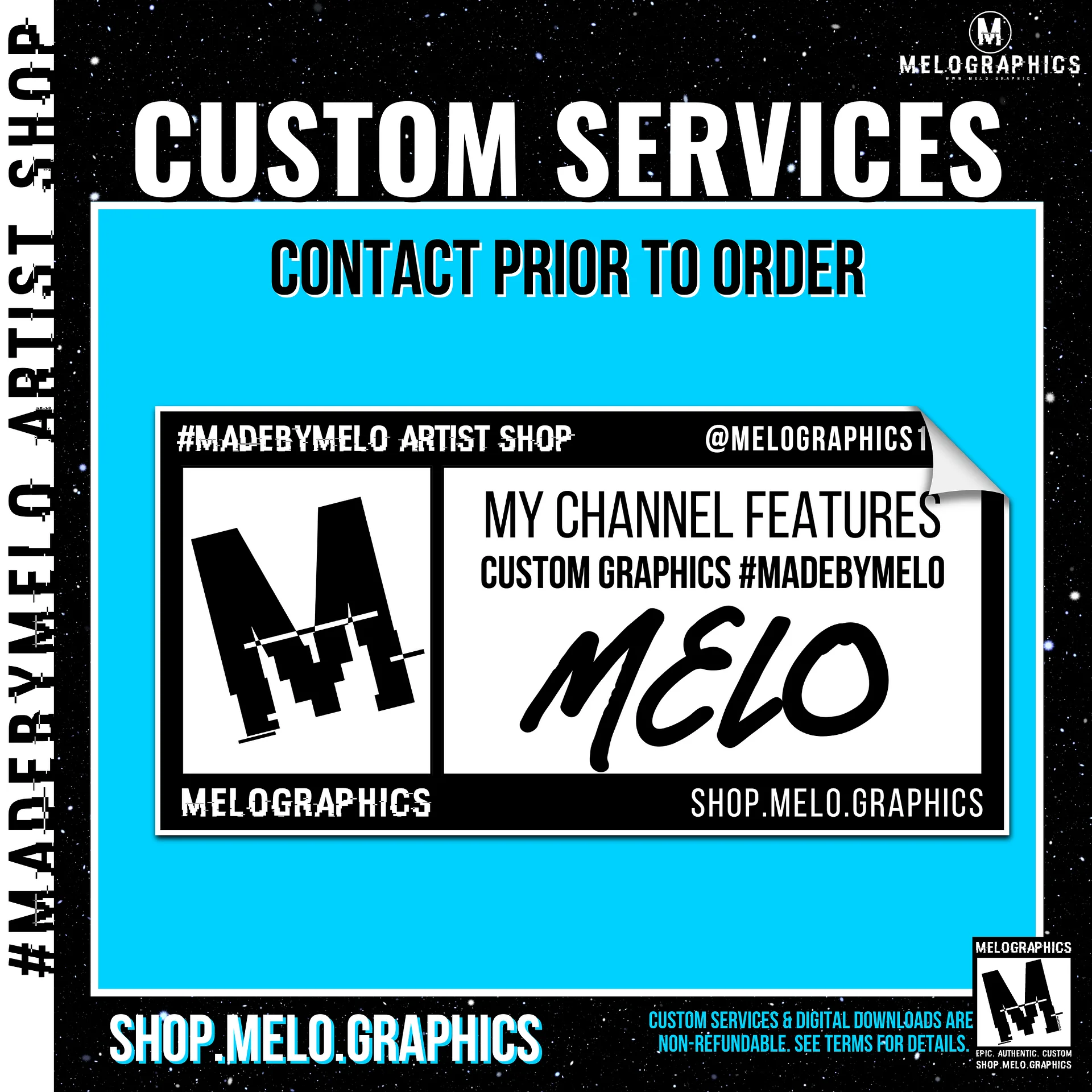 Custom Project - Minimum Deposit | #MadeByMELO product image (1)