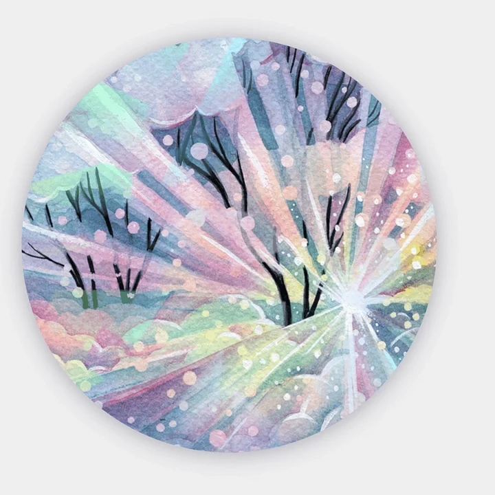 Cloud Forest ∙ Sticker product image (2)