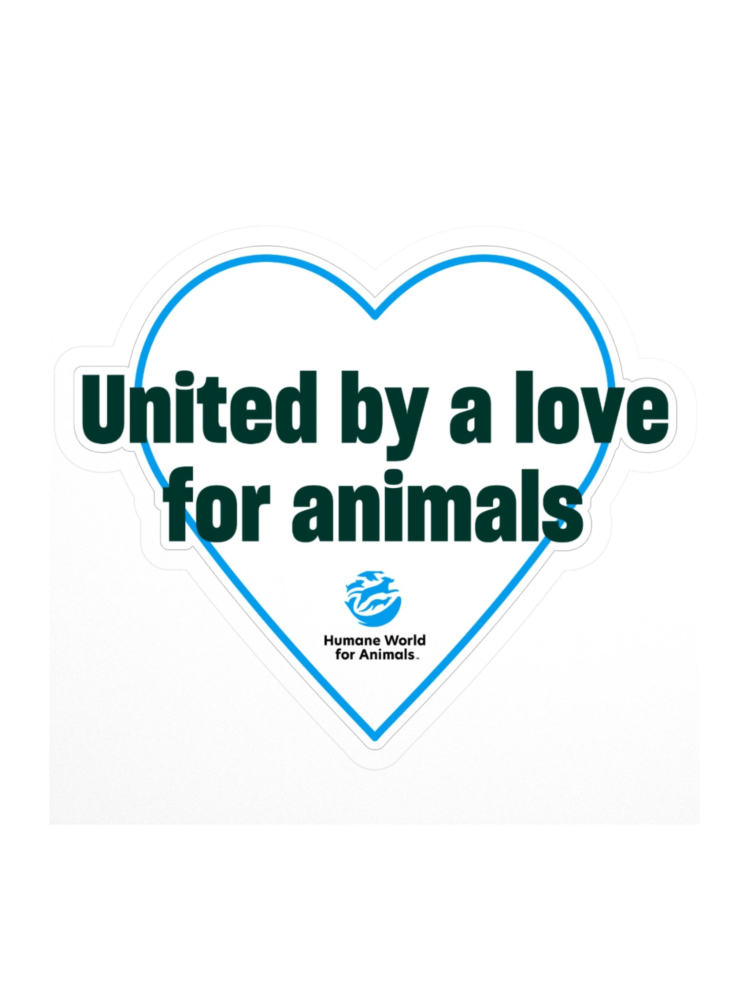 United by a love of animals - Sticker product image (2)