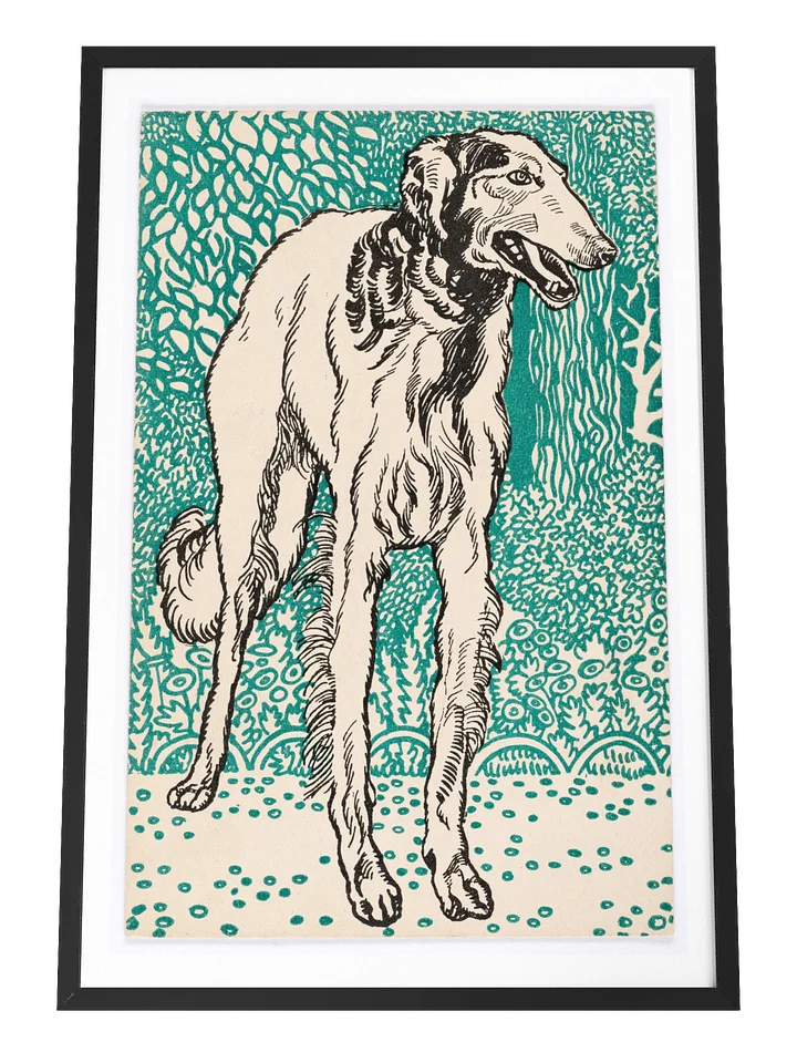 Russian Wolfhound Print product image (1)