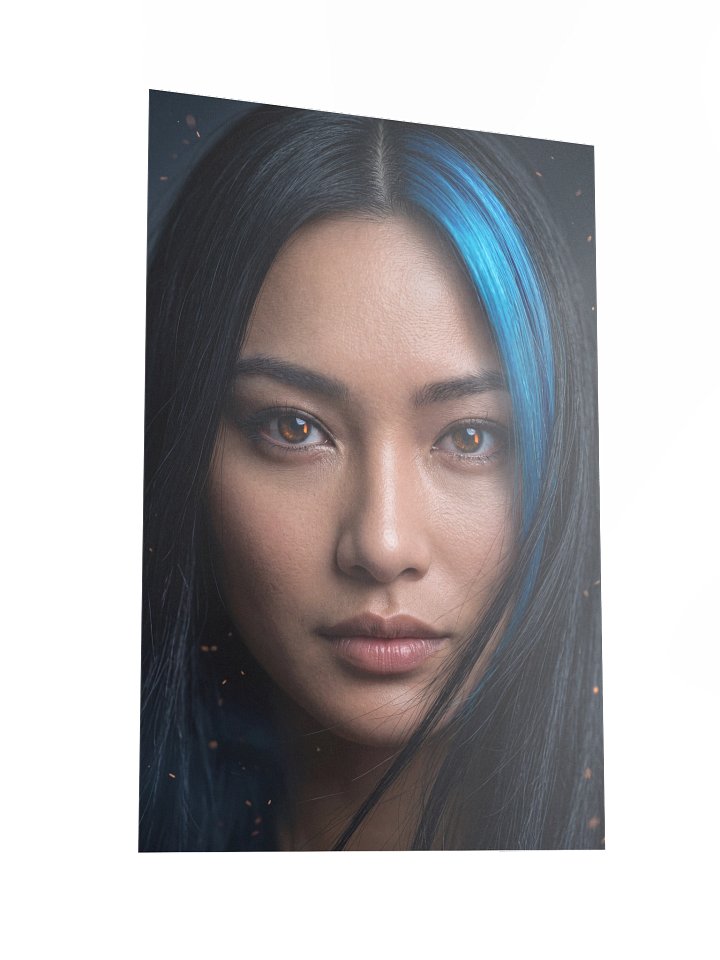 Blue Streak Portrait Poster product image (4)
