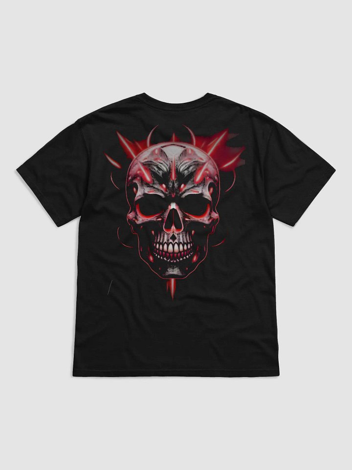 Inferno Skull Fiery Illustration T-Shirt product image (2)