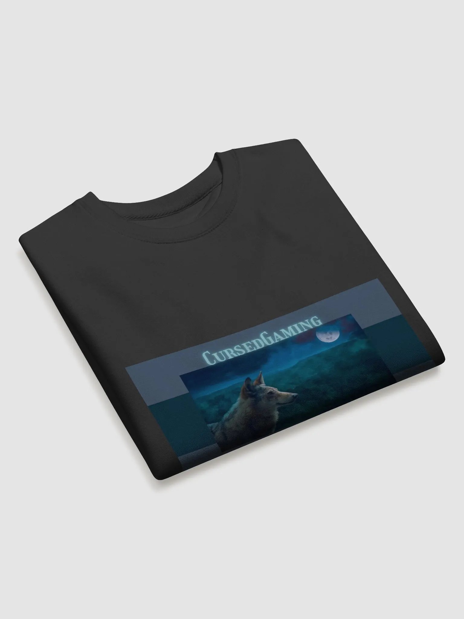 Moonlit Wolf Gaming Sweatshirt product image (22)