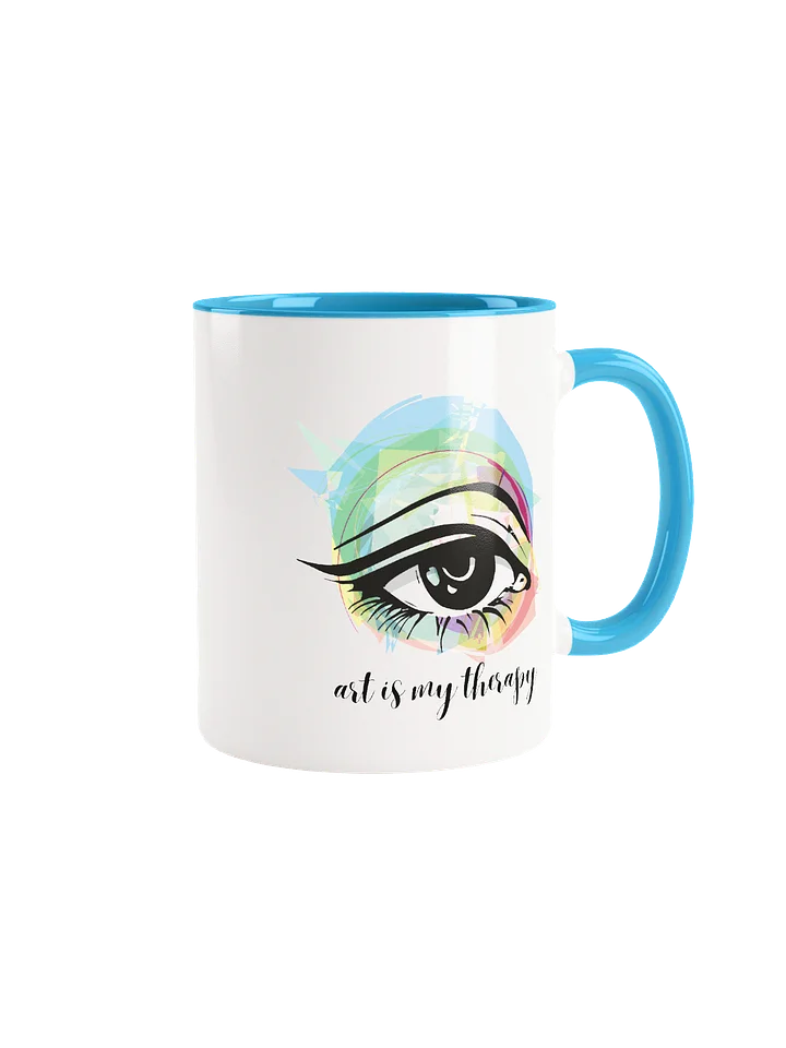''Art is my therapy'' mug product image (1)