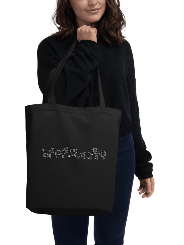 ""Country Vet" black bag (medium size) product image (2)