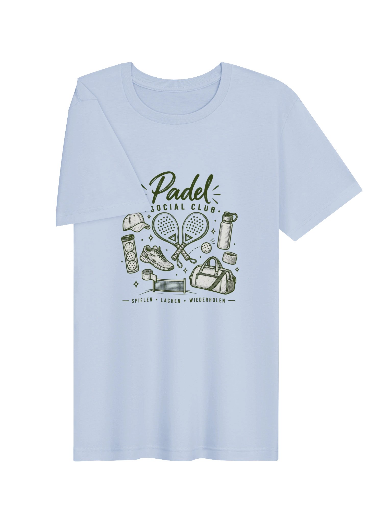 Padel T-Shirt Damen – Social Club Geschenk für Padel-Spielerinnen product image (18)