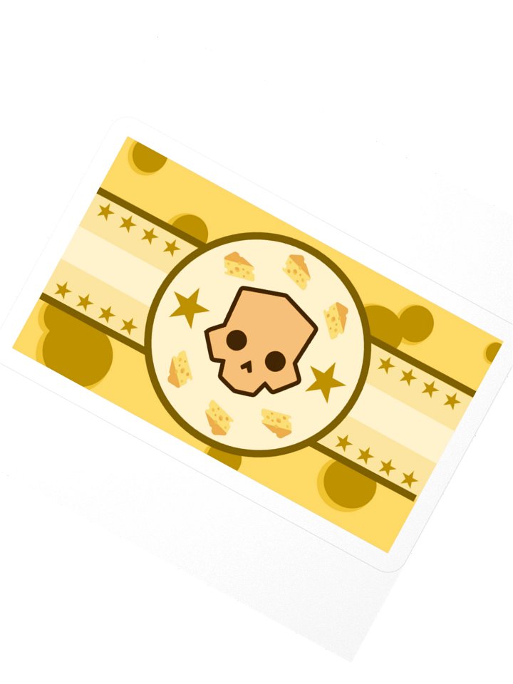 Cheesediver Flag Sticker product image (2)
