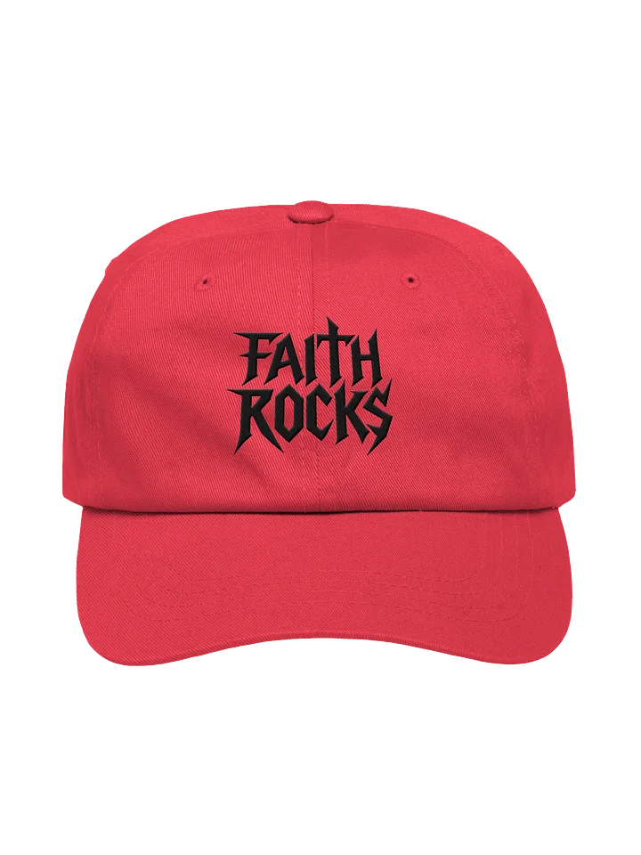 Faith Rocks Relaxed Hat product image (1)