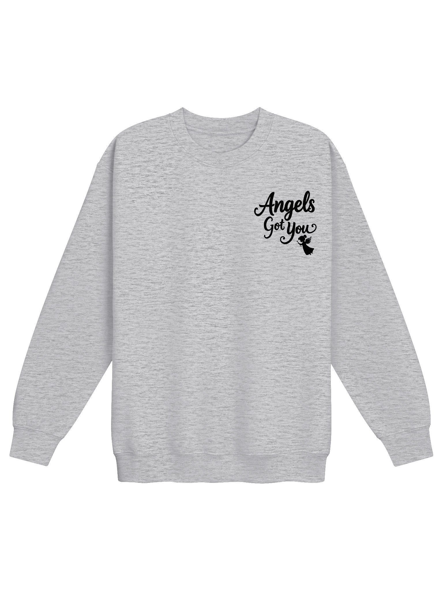 Embroidred Angels Got You Girls Sweatshirt product image (2)