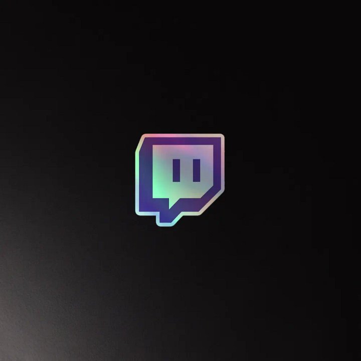 STICKER DEL LOGO DE TWITCH product image (4)