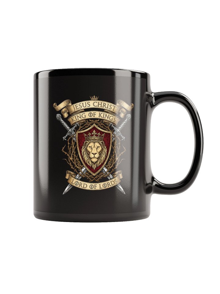 King of Kings Black Mug product image (1)