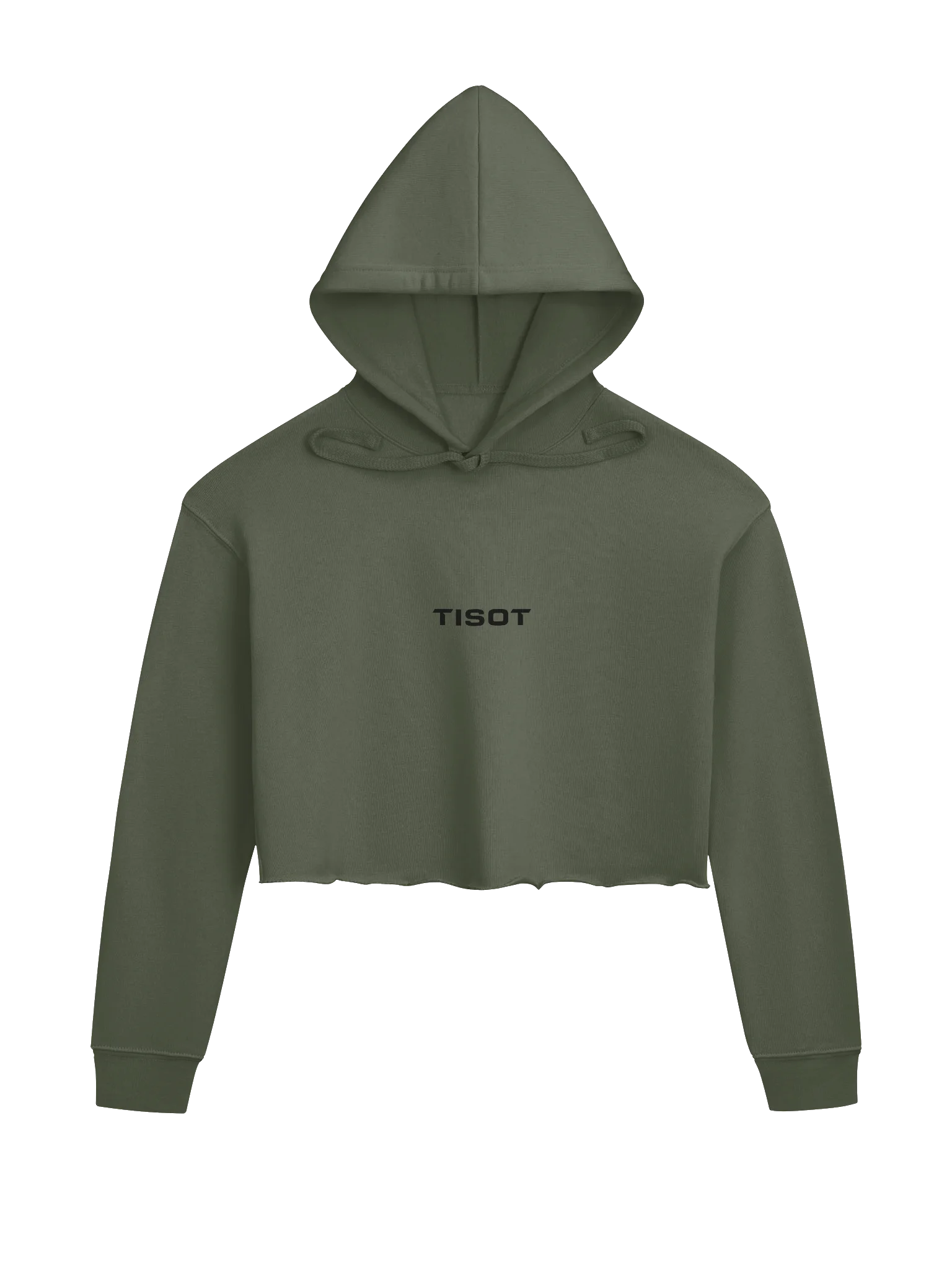 TISOT Women’s Fleece Crop Hoodie product image (1)