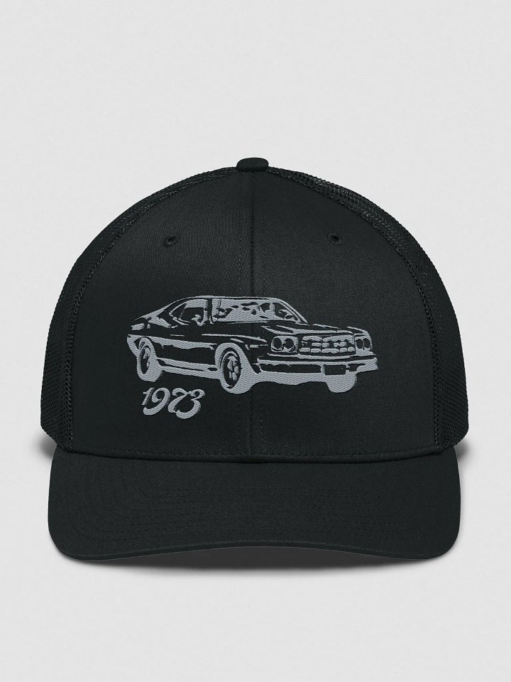 Vintage 1973 Muscle Car Embroidered Trucker Hat product image (6)