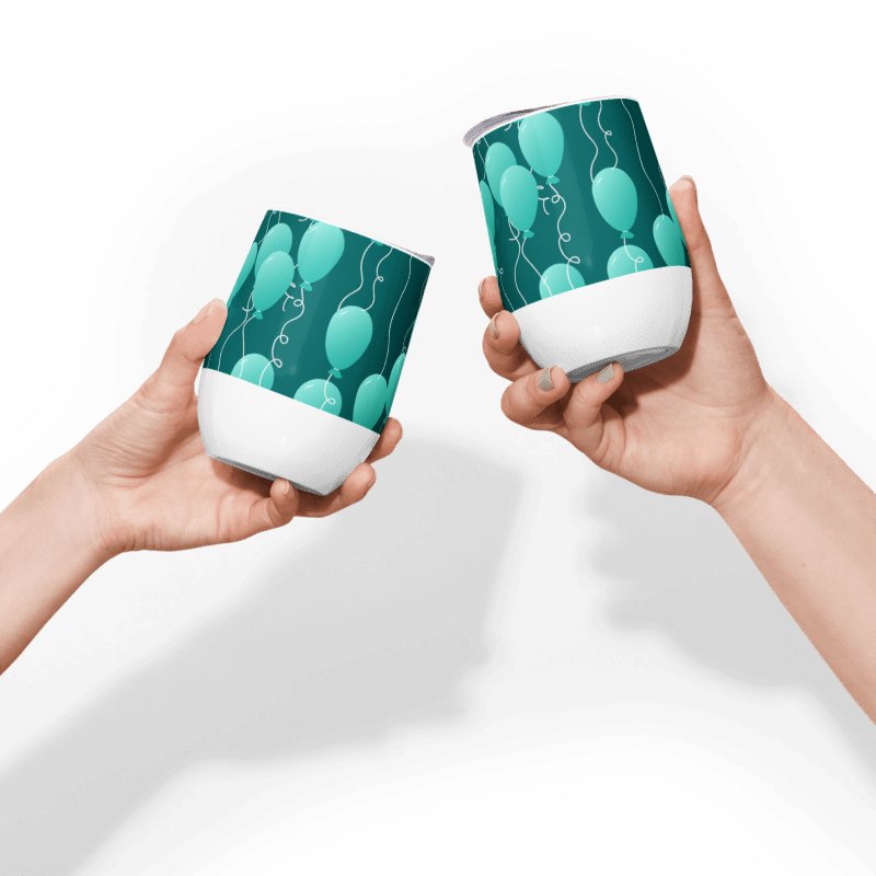 Party Time! Floating Balloon Wine Tumbler product image (9)