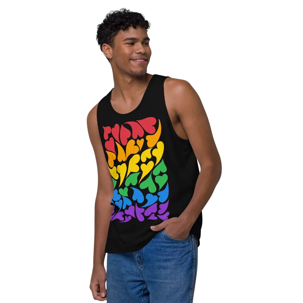 Nestled PRIDE Rainbow Tank Top product image (11)