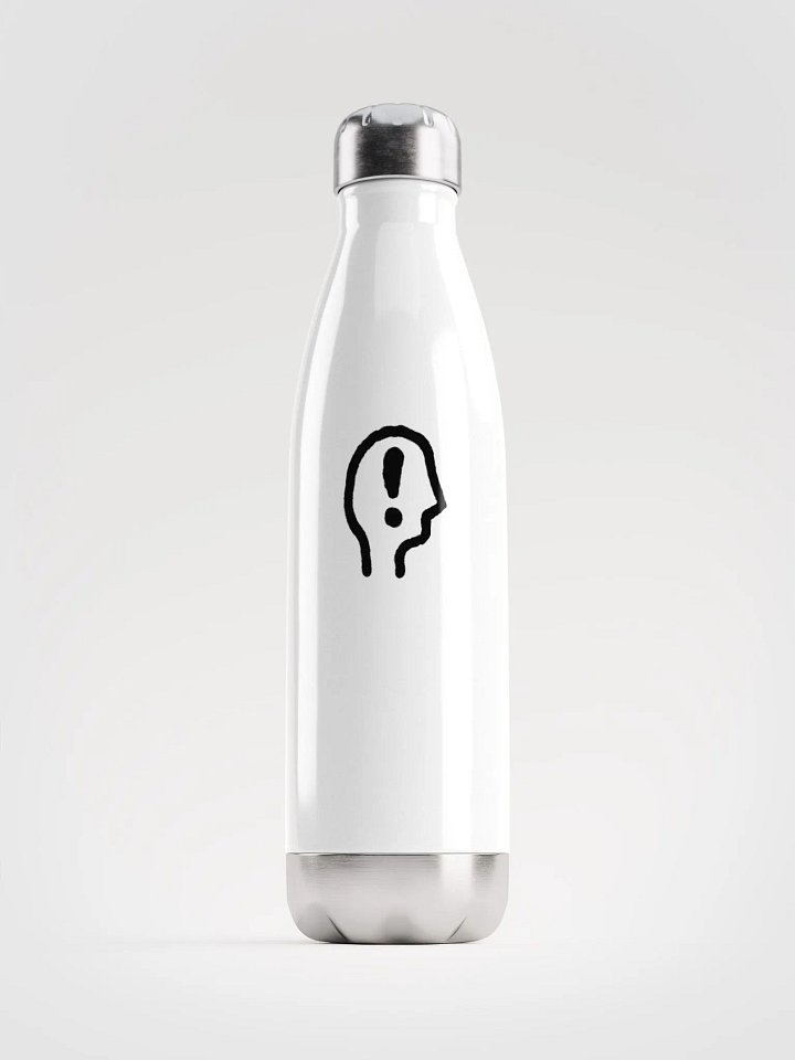 EXCLAIMING MENTALLY stainless steel water bottle product image (1)