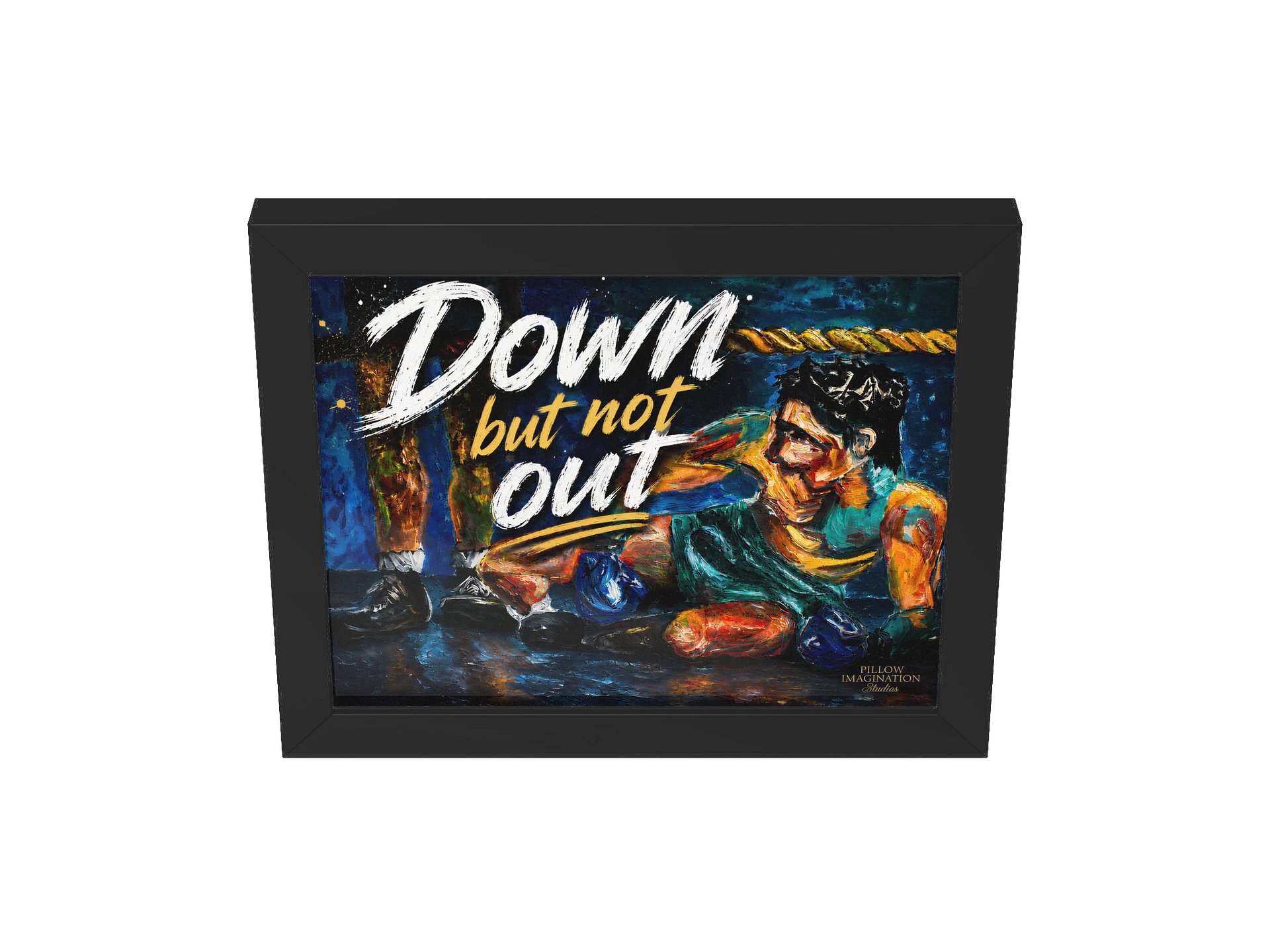 Down But Not Out — Framed Print product image (3)