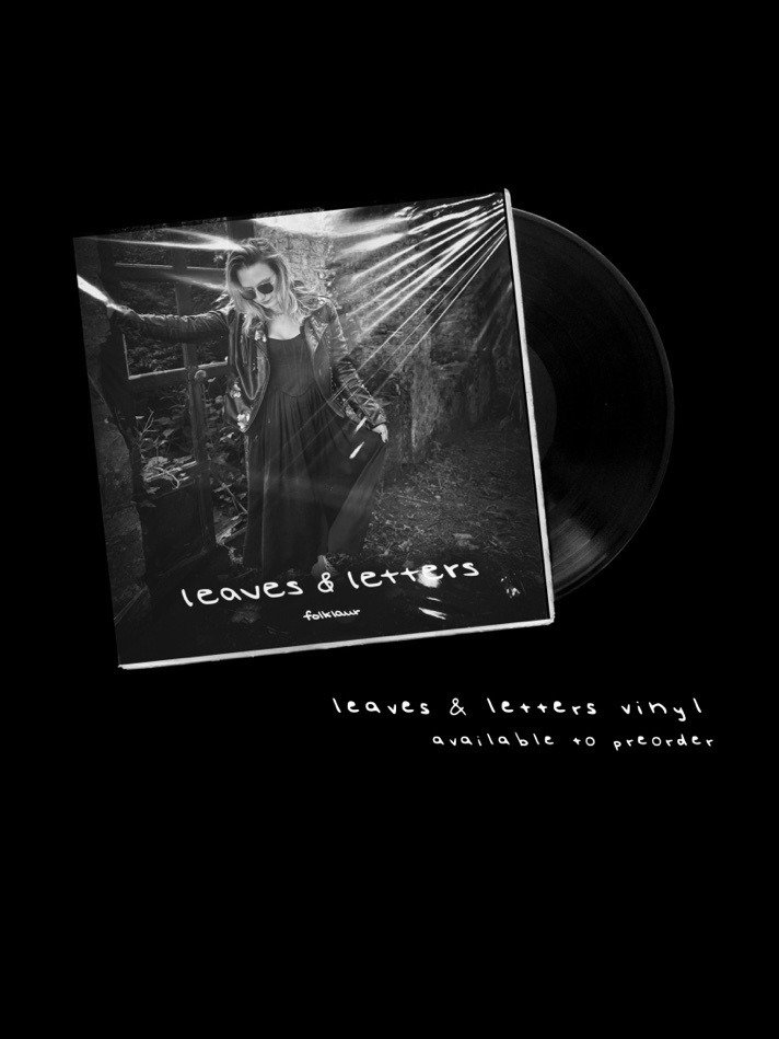 leaves & letters vinyl product image (1)