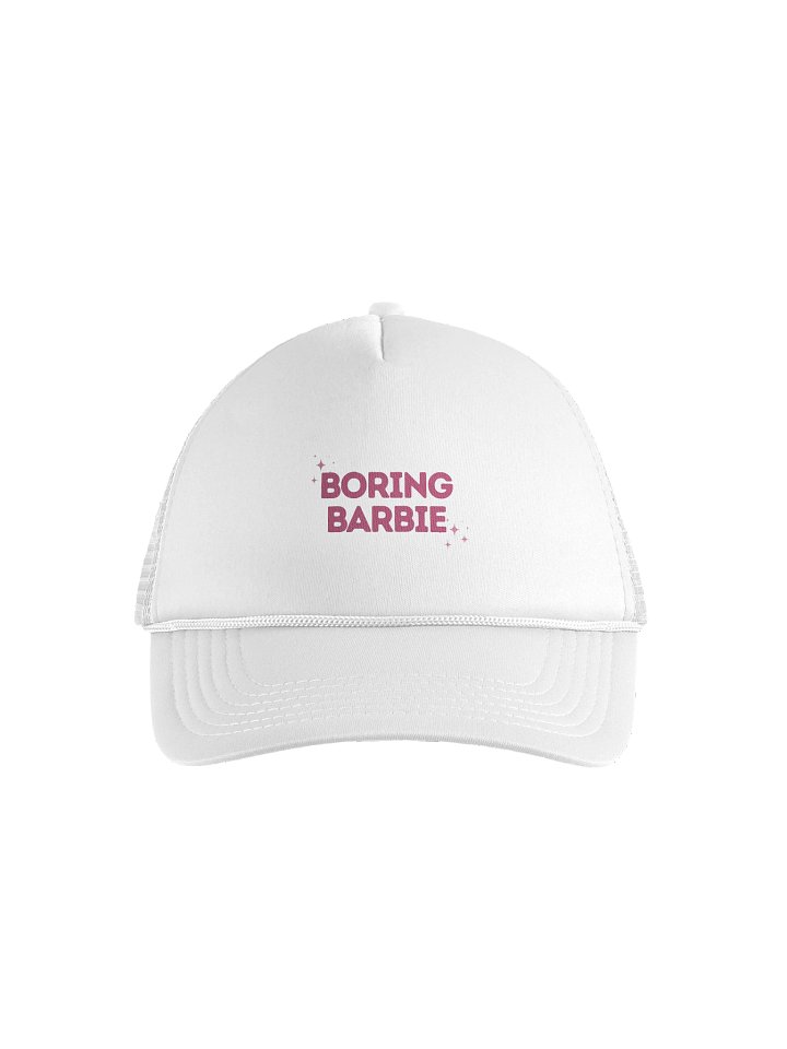 Boring Barbie Foam Trucker Hat product image (1)
