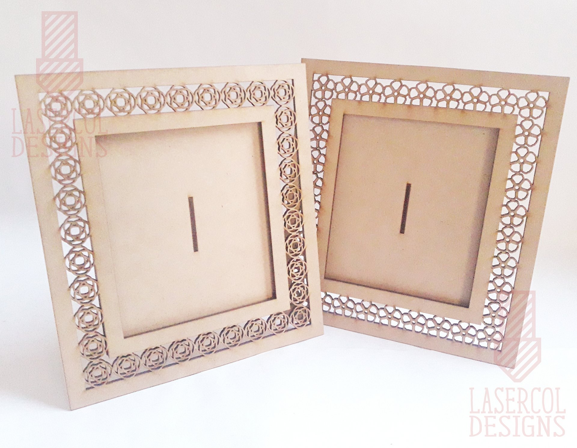 Photo frame (Two Styles) Set 3 - Laser Cut Files product image (2)