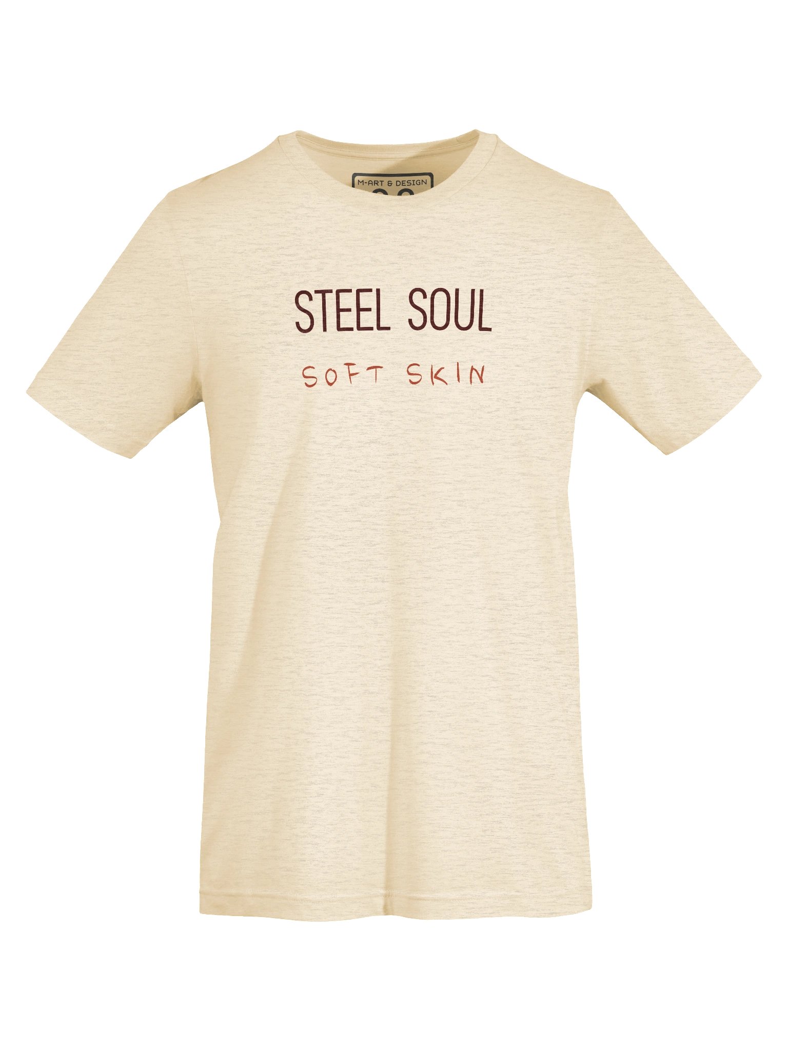 Steel Soul Minimalist Tee – Ultra-Soft Bella+Canvas T-Shirt by M-Art & Design product image (7)