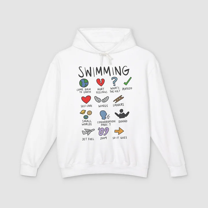 Mac Miller Swimming Notebook Hoodie product image (1)