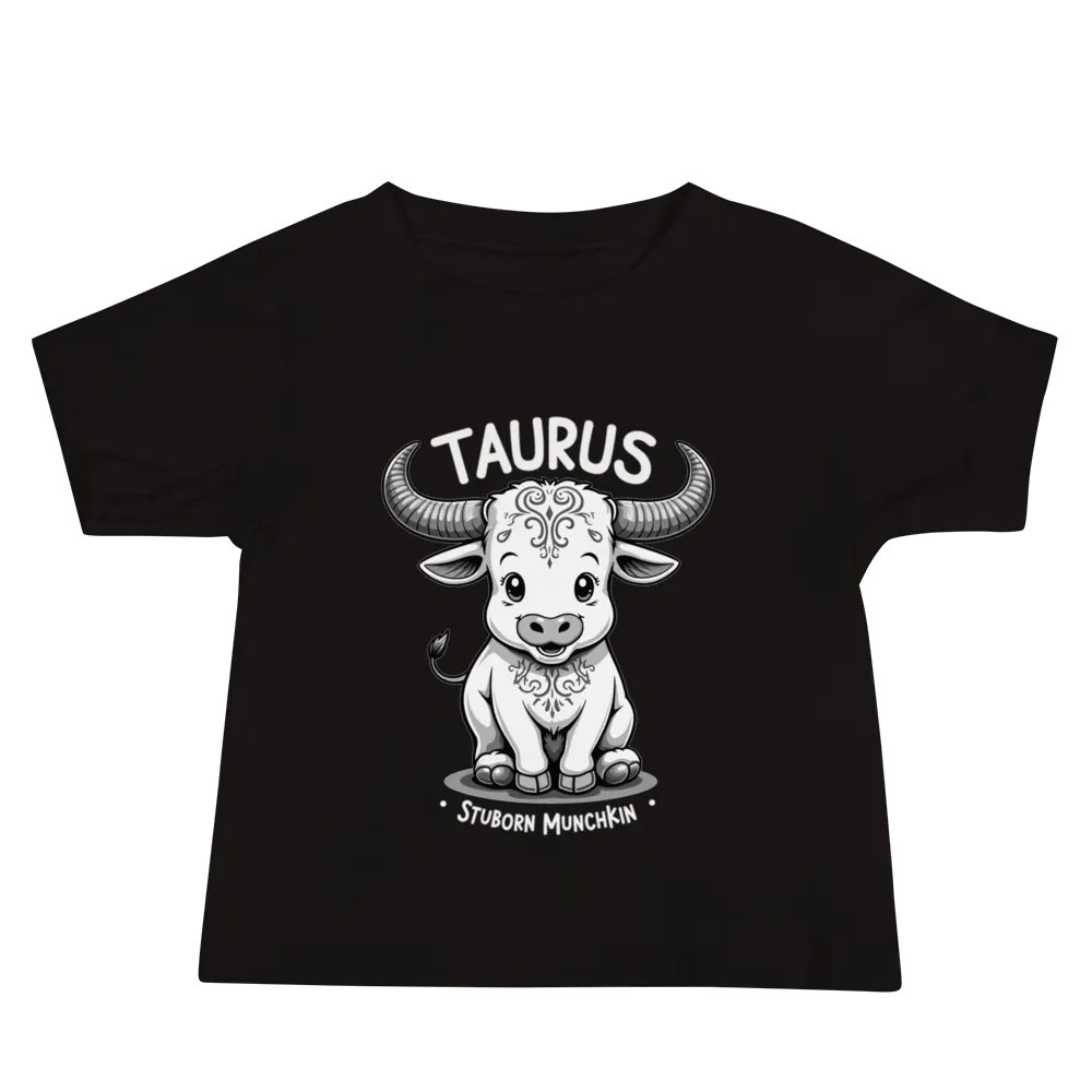 Stubborn Munchkin Taurus Baby Tee product image (2)