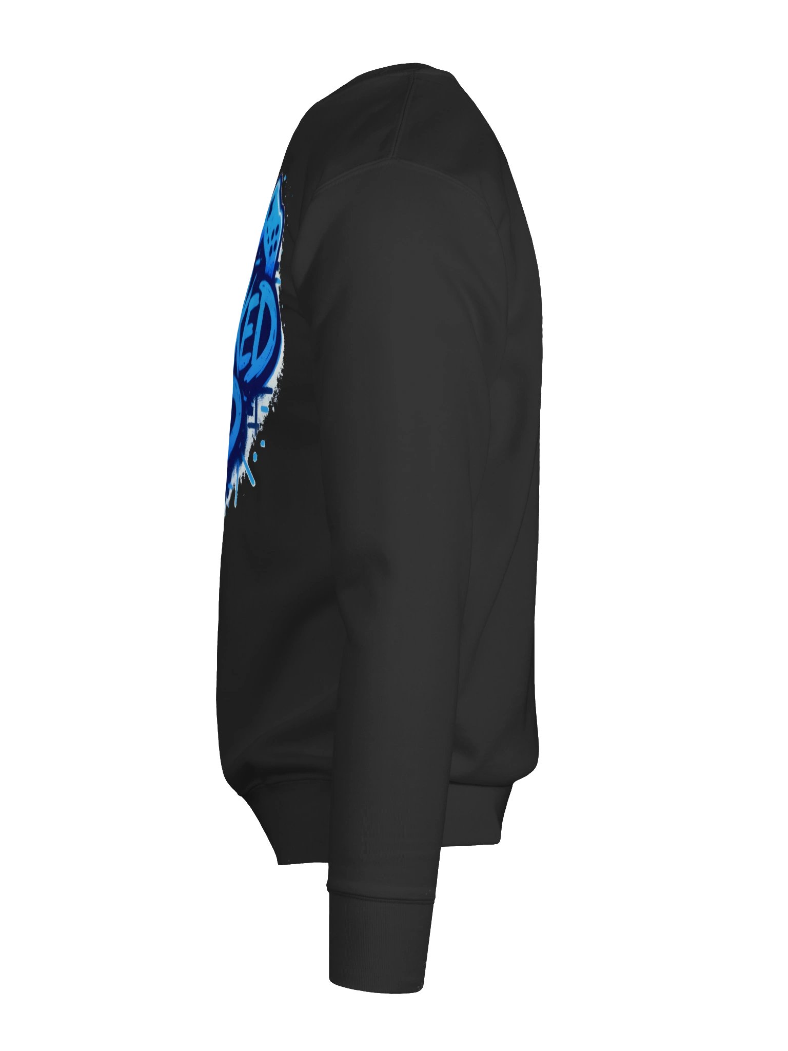 "Bricked Up" Blue Cotton Heritage Premium Sweatshirt product image (24)