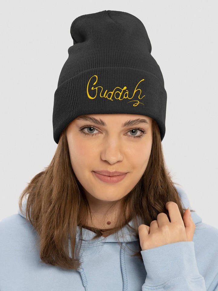 Yellow Logo Beanie product image (1)