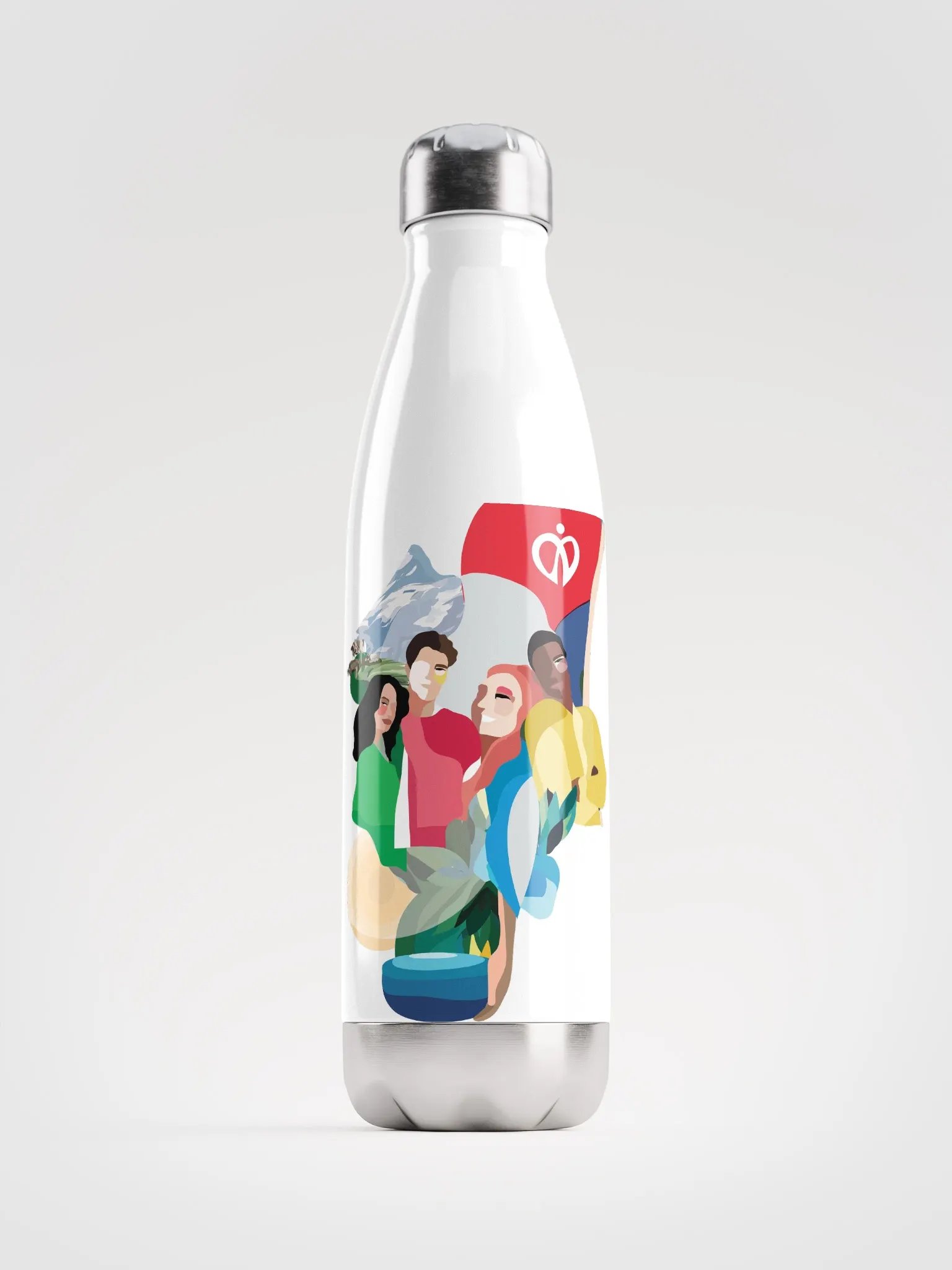 STAINLESS STEEL WATER BOTTLE, PLANETARY COLLABORATION product image (1)