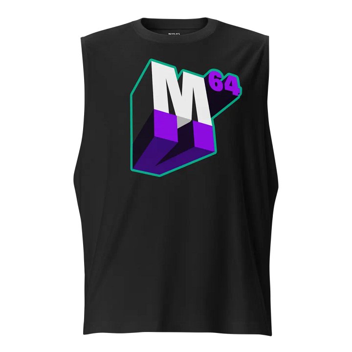 M64 Plays Logo Muscle Tank (Founding Member Edition) product image (1)