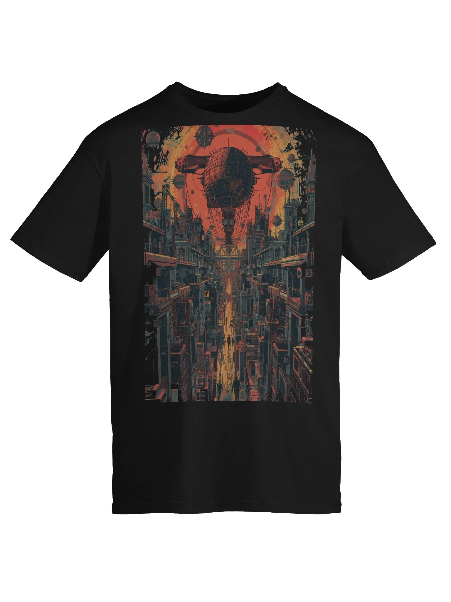 Dystopian Skyline T-Shirt product image (6)